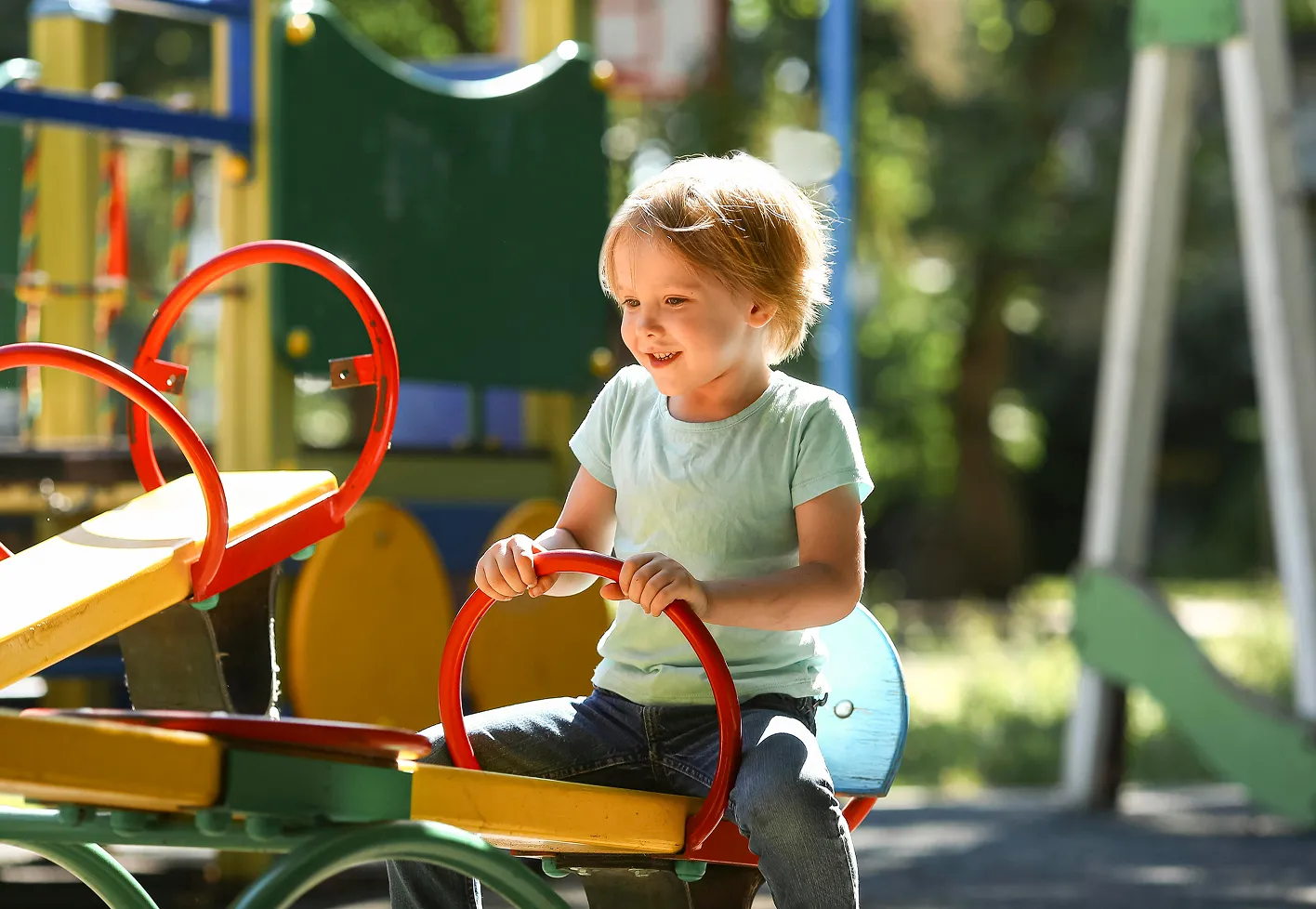 Nowoczesny plac zabaw